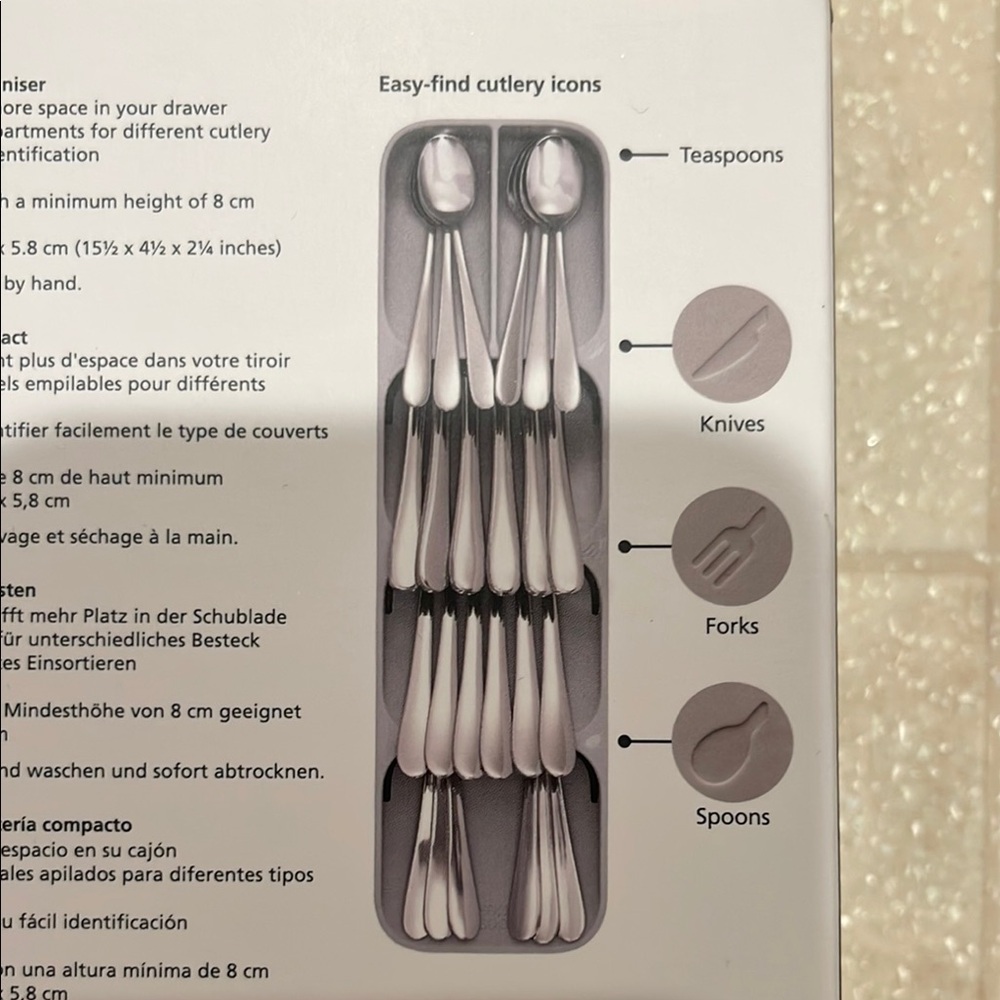 Joseph Joseph DrawerStore Compact Utensil Organizer - Picture 7 of 12